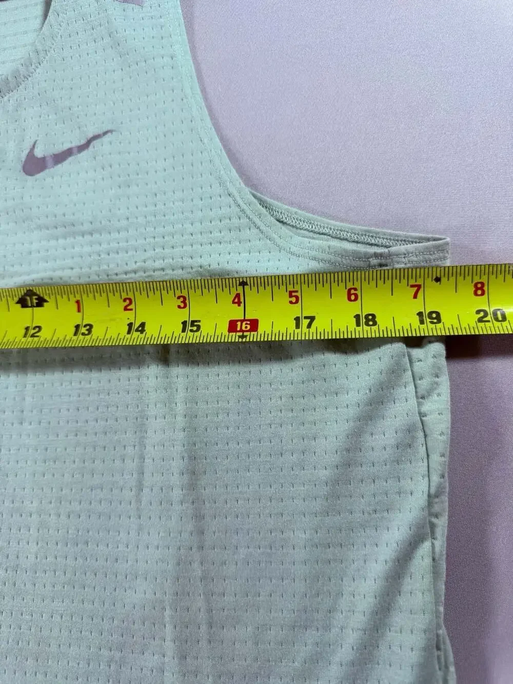 Nike AeroSwift Dri-Fit ADV Performance Running Singlet Green Size M